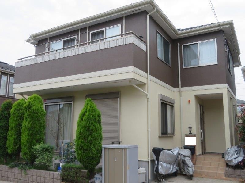 柏市高柳T様邸　外壁屋根塗装